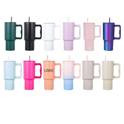 30Oz Double-Wall Vacuum Insulated Car Cup