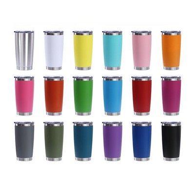 20 Oz. Double Wall Stainless Steel Insulated Tumbler