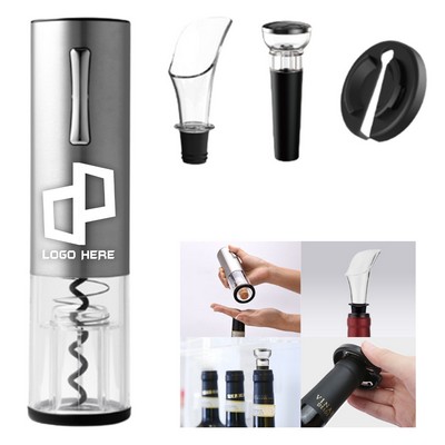 Electric Wine Opener Set W/ Gift Box