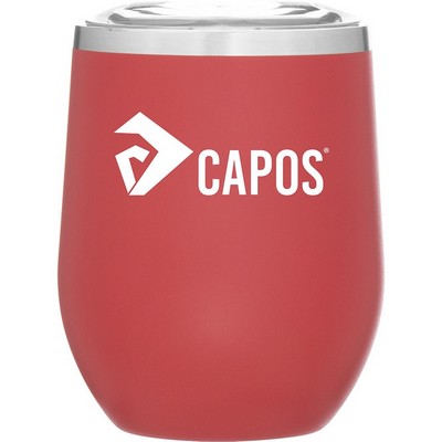 12 oz Cece Travel Tumbler (Matte Red)