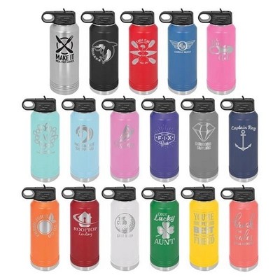 32oz Custom Stainless Steel Insulated Water Bottle
