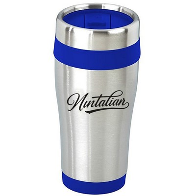16 oz. Steel Tumbler with Color Trim