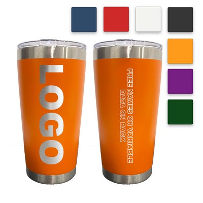 20 Oz. Temperflask Stainless Steel Tumbler Cup