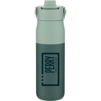 23 oz Larq Swig Top Water Bottle (Eucalyptus Green)