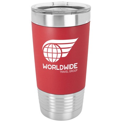 PC 20 oz. Silicone Grip Tumbler