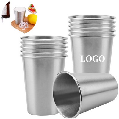 Sleek 12 Oz Stainless Steel Tumblers
