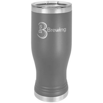 20 Oz. Gray Pilsner Tumbler