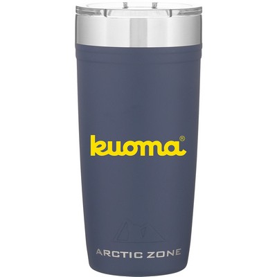 20 oz Arctic Zone Titan Thermal Hp Travel Tumbler (Matte Navy)