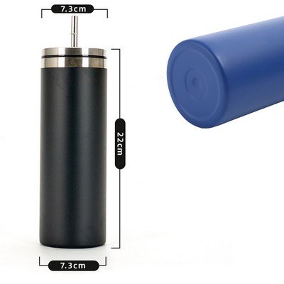 20oz Stainless Steel Threaded Straight Cup