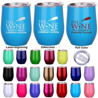 Stainless Steel Stemless Wine Tumbler